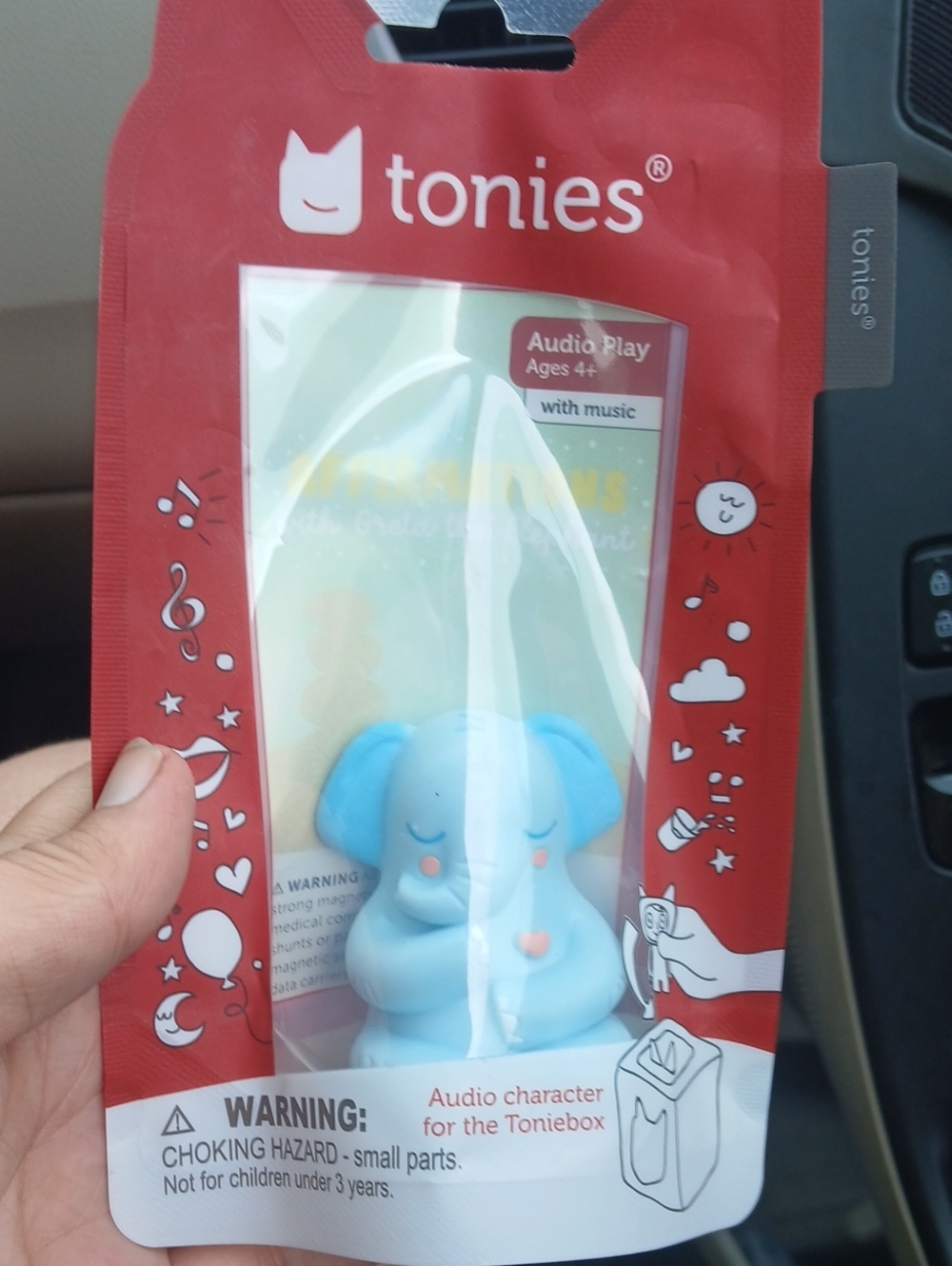 tonies Blue Elephant Audio Character for Toniebox